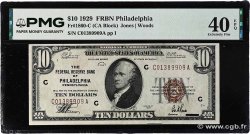 10 Dollars UNITED STATES OF AMERICA Philadelphie 1929 P.396C VF+