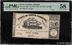 50 Centimes Non émis UNITED STATES OF AMERICA  1862 P.- AU