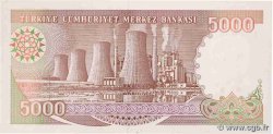 5000 Lira TURKEY  1990 P.198 XF