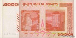 50 Billions Dollars ZIMBABWE  2008 P.87 AU+