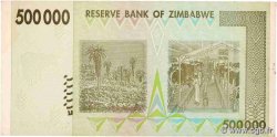 500000 Dollars ZIMBABWE  2008 P.76 q.FDC