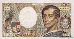 200 Francs MONTESQUIEU FRANCE  1990 F.70.10b
