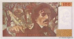 100 Francs DELACROIX imprimé en continu FRANCIA  1990 F.69bis.02c BB
