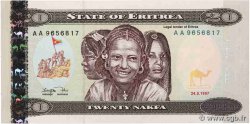 20 Nakfa ERITREA  1997 P.04