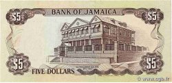 5 Dollars JAMAÏQUE  1992 P.70d SPL+