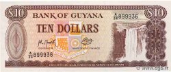 10 Dollars GUYANA  1989 P.23