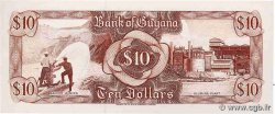 10 Dollars GUYANA  1989 P.23 FDC