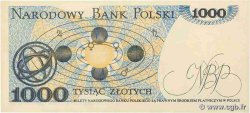 1000 Zlotych POLAND  1982 P.146c VF+