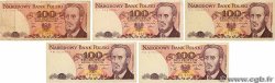 100 Zlotych Lot POLAND  1982 P.143d