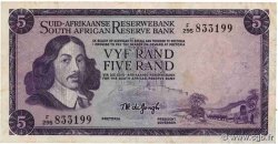 5 Rand Lot SOUTH AFRICA  1966 P.112b