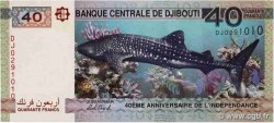 40 Francs DJIBOUTI  2017 P.46