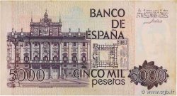 5000 Pesetas SPAIN  1979 P.160 VF