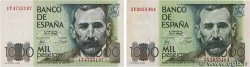 1000 Pesetas Lot SPAIN  1979 P.158