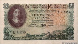 5 Pounds SOUTH AFRICA  1950 P.096a
