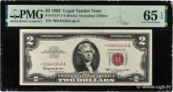 2 Dollars Remplacement UNITED STATES OF AMERICA  1963 P.382ar UNC