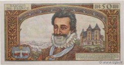 50 Nouveaux Francs HENRI IV FRANCE  1960 F.58.05 VF