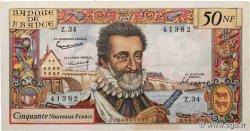 50 Nouveaux Francs HENRI IV FRANKREICH  1959 F.58.03