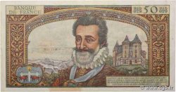 50 Nouveaux Francs HENRI IV FRANKREICH  1959 F.58.03 SS