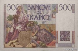 500 Francs CHATEAUBRIAND FRANCE  1945 F.34.02 VF