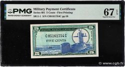 5 Cents UNITED STATES OF AMERICA  1969 P.M075 UNC