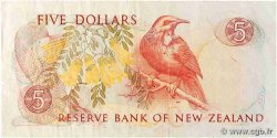 5 Dollars NEW ZEALAND  1985 P.171b F+