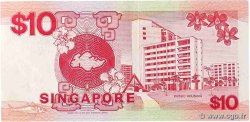 10 Dollars SINGAPORE  1988 P.20 XF