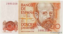 200 Pesetas ESPAGNE  1980 P.156