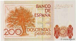 200 Pesetas SPAIN  1980 P.156 UNC-