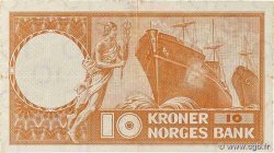 10 Kroner NORVÈGE  1961 P.31c q.SPL