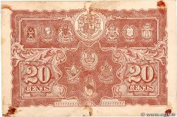 20 Cents MALAYA  1941 P.09a VF-