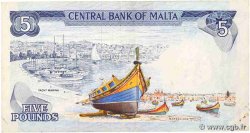 5 Liri MALTE  1973 P.32c BC+