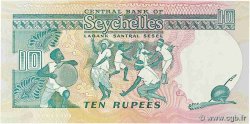 10 Rupees SEYCHELLES  1989 P.32 TTB+