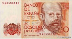 200 Pesetas Remplacement SPAIN  1980 P.156