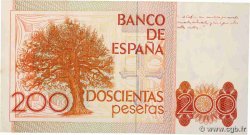 200 Pesetas Remplacement SPAIN  1980 P.156 VF+
