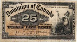 25 Cents CANADA  1900 P.009a