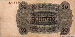 50 Reichsmark GERMANY  1924 P.177 F