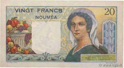 20 Francs NOUVELLE CALÉDONIE  1963 P.50c VF