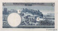 5 Pounds SCOTLAND  1969 P.330 VF