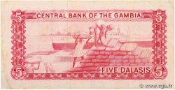 5 Dalasis Remplacement GAMBIE  1972 P.05d TTB