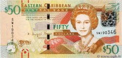 50 Dollars CARIBBEAN   2012 P.54b