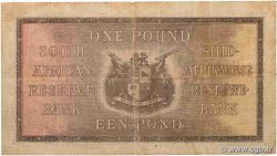 1 Pound SOUTH AFRICA  1936 P.084c F
