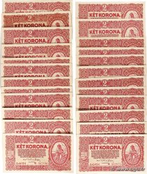 2 Korona Lot HONGRIE  1920 P.058
