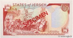 10 Pounds Spécimen JERSEY  1989 P.17as UNC