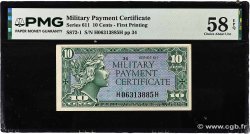 10 Cents UNITED STATES OF AMERICA  1964 P.M051 AU