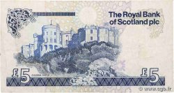5 Pounds Petit numéro SCOTLAND  1987 P.347a F+