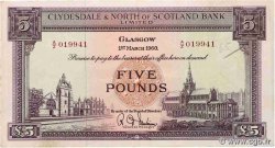 5 Pounds SCOTLAND  1960 P.192a