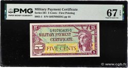 5 Cents UNITED STATES OF AMERICA  1961 P.M043 UNC
