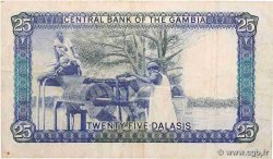 25 Dalasis GAMBIA  1987 P.11b VF-