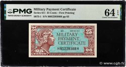 25 Cents UNITED STATES OF AMERICA  1964 P.M052 UNC-