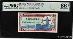 25 Cents UNITED STATES OF AMERICA  1969 P.M077 UNC